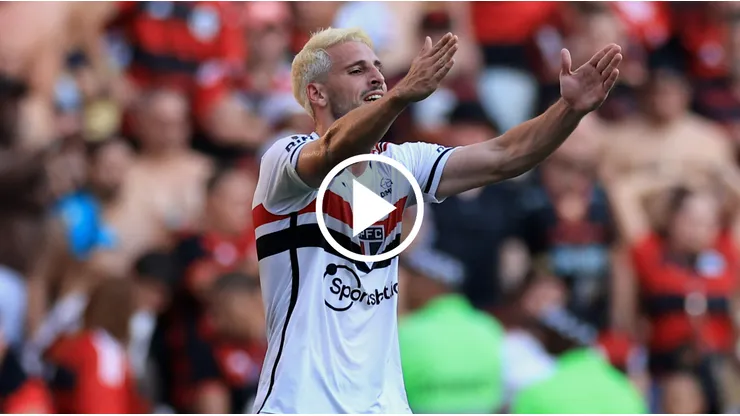 Copa de Brasil: Calleri adelantó a São Paulo en la ida de la final ante Flamengo