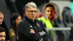 Gerardo Martino y Lionel Messi.