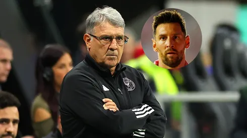 Gerardo Martino y Lionel Messi.