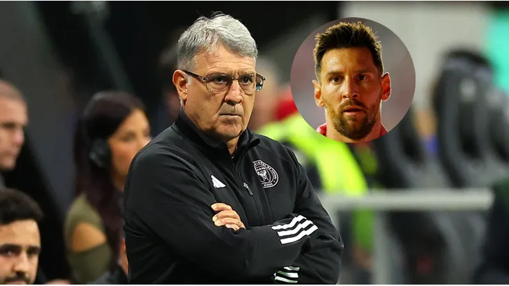 Gerardo Martino y Lionel Messi.