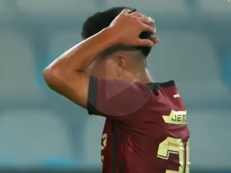 Piero Quispe estalla en furia tras su sustitución en el partido