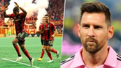 A través de redes sociales, Atlanta cargó a Messi por la goleada a Inter Miami