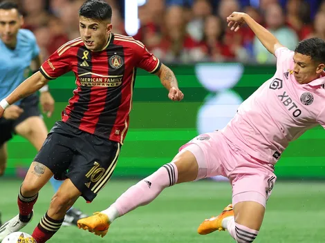 Sin Messi, Inter Miami fue goleado por Atlanta United en polémico partido