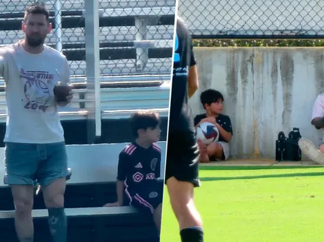 ¿Messi DT? Las imágenes virales que circularon en redes