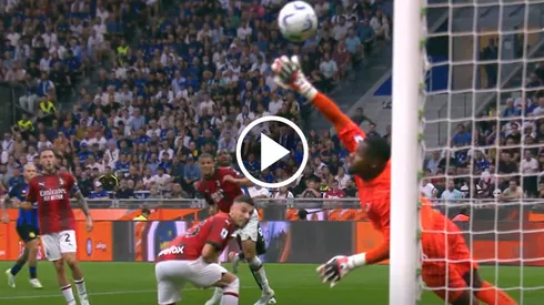 Gol de Marcus Thuram para el Inter vs Milan