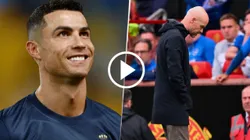 Cristiano fue pedido en Old Trafford para hacerle la contra a ten Hag.