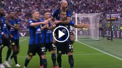 Gol de Henrikh Mkhitaryan para el Inter contra Milan