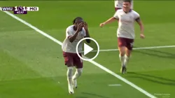 Asistencia de Julián Álvarez y gol de Doku para el Manchester City