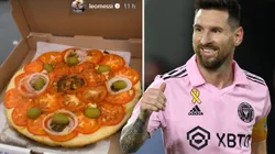 Pizza argentina que se pidio Leo Messi en Miami