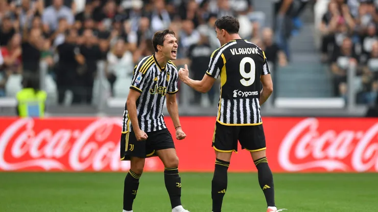 Golazo del italiano para el 2-0 de la Juve.