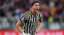 El grito de gol del serbio.