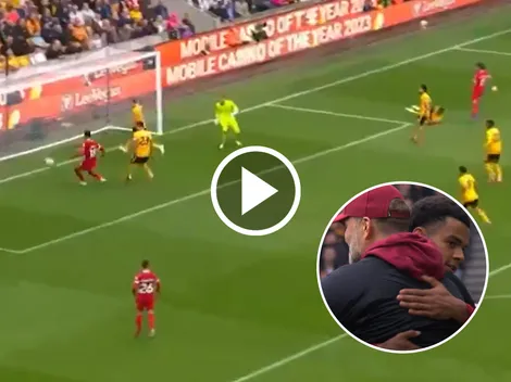 Gakpo marcó el empate del Liverpool y Klopp lo sacó al instante