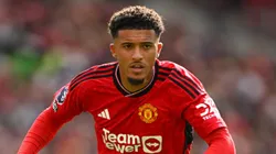 Jadon Sancho no juega hoy en Manchester United.