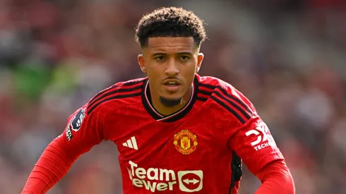 Jadon Sancho no juega hoy en Manchester United.