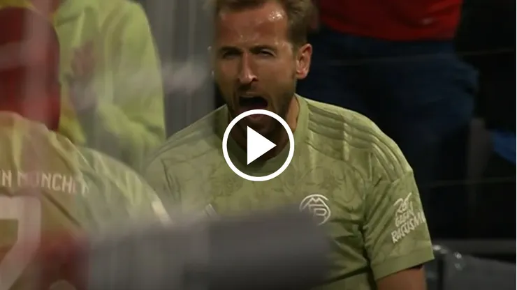 Gol de Harry Kane para el Bayern Múnich