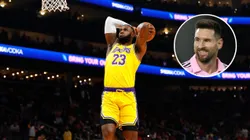 LeBron James y Lionel Messi