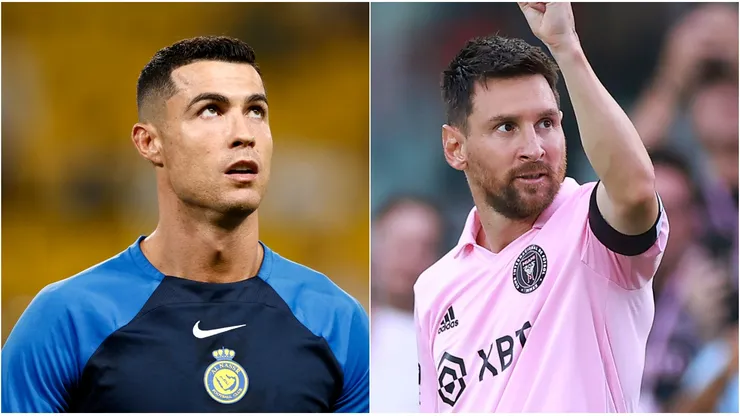 Cristiano Ronaldo y Leo Messi.