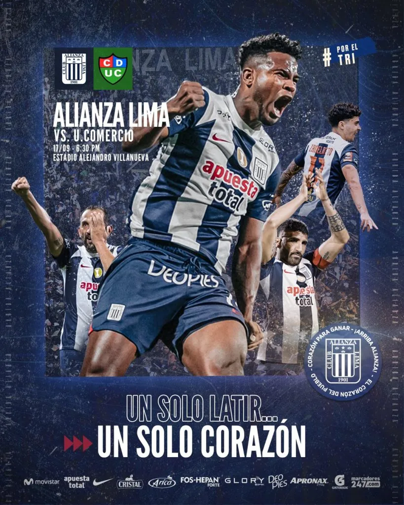 ¿Estará Bryan Reyna en el duelo entre Alianza Lima vs. Unión Comercio? Foto: Alianza Lima