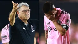 Gerardo Martino y Leo Messi.