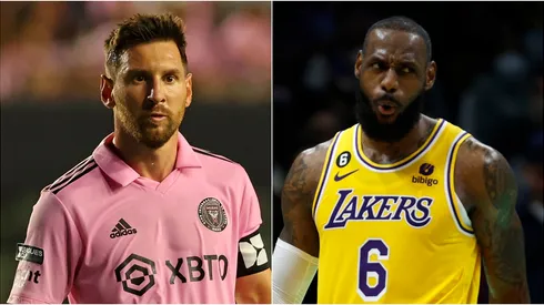 Lionel Messi y LeBron James.