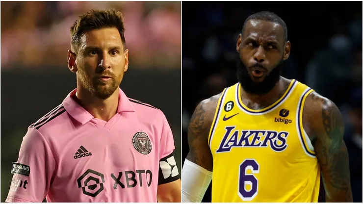 Lionel Messi y LeBron James.