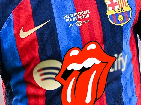 El Barcelona vestirá la lengua de los Rolling Stones como sponsor en El Clásico ante Real Madrid