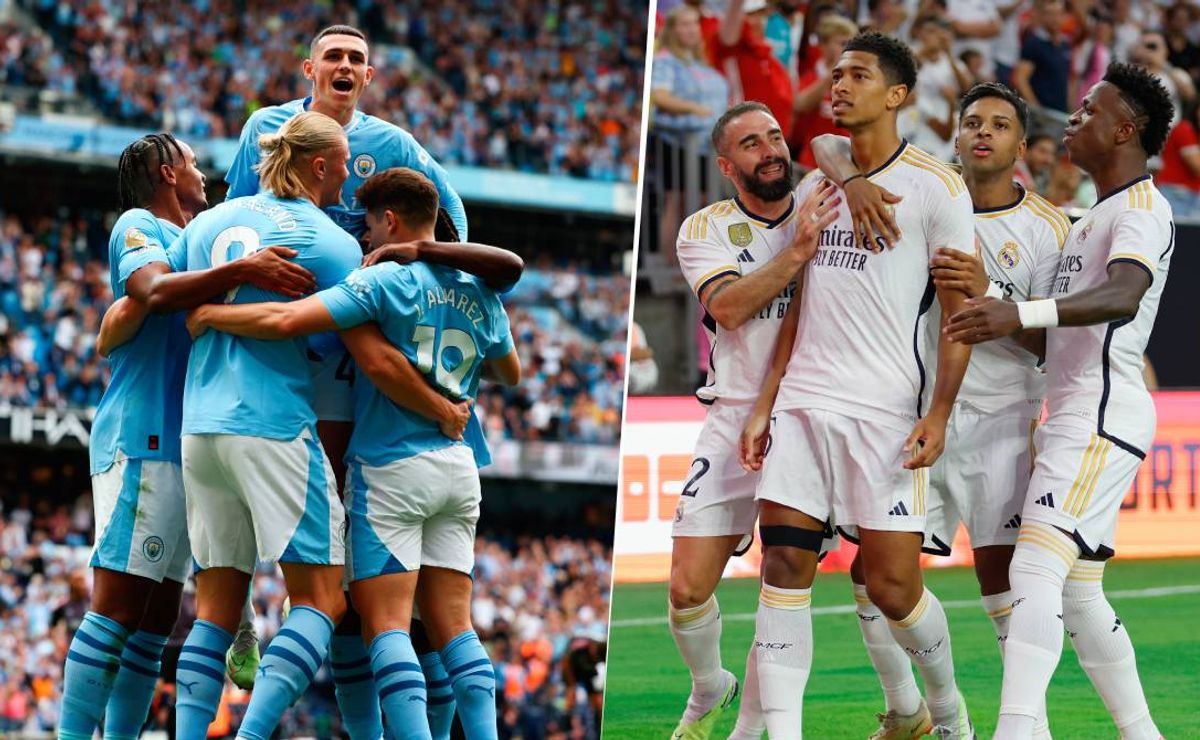 ¿La Final de la Champions League? Manchester City y Real Madrid arriba ...