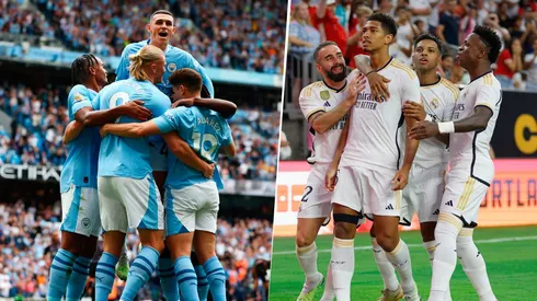 Manchester City y Real Madrid lideran el ranking mundial de la IFFHS. Getty Images.