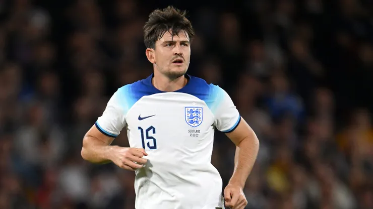 La madre de Harry Maguire dijo que no le desea a nadie las críticas que recibe su hijo. Getty Images.