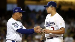 Julio Urías ha recibido una denuncia por violencia doméstica.