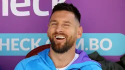 Lionel Messi en Bolivia vs. Argentina.