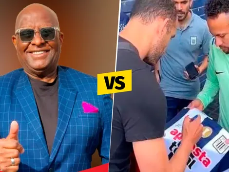 ¡Lo cree inaceptable! Elejalder Godos destrozó a Hernán Barcos por regalar camiseta a Neymar