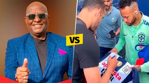 ¡Lo cree inaceptable! Elejalder Godos destrozó a Hernán Barcos por regalar camiseta a Neymar