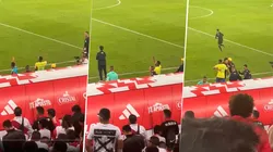 ¡SE PUSO LOCO! Neymar pidió la hora al final del partido contra la Selección Peruana