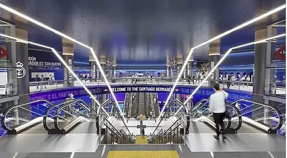 Así será la impresionante estación de metro que llegará al Estadio Santiago Bernabéu.