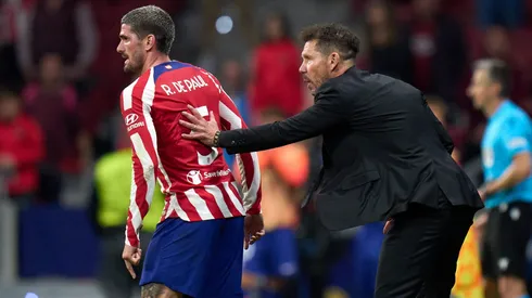 Rodrigo De Paul se perdería el Valencia vs. Atlético de Madrid por una molestia Muscular. Getty Images.