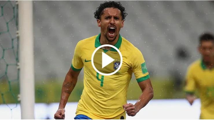 Neymar y Marquinhos madrugaron a Perú: el gol del triunfo para Brasil
