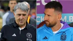 'El Tata' Martino y Leo Messi.