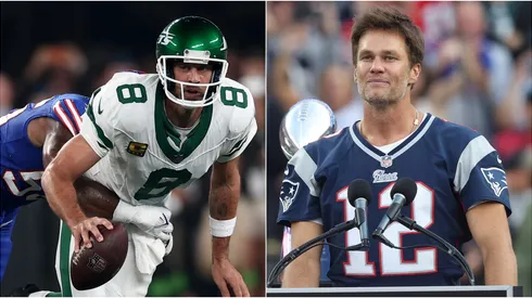 Aaron Rodgers y Tom Brady.