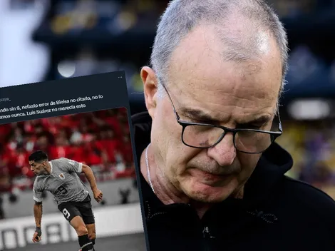 Liquidan a Bielsa en Uruguay por no citar a Suárez tras caer ante Ecuador