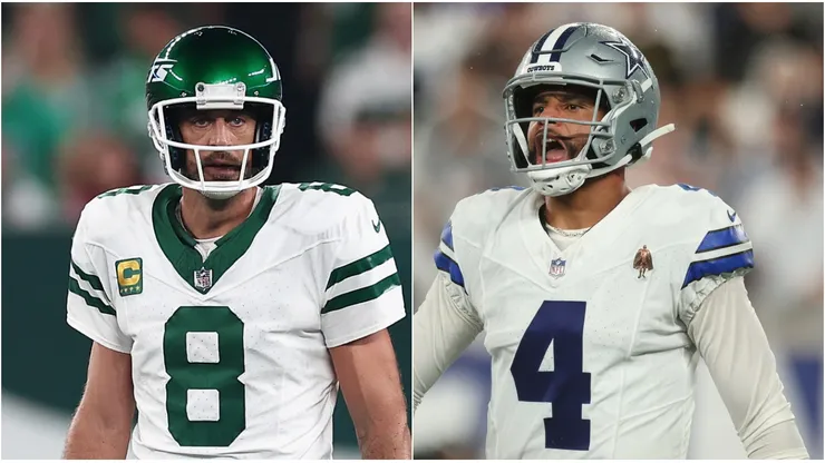 Aaron Rodgers y Dak Prescott.