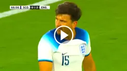 Gol en contra de Harry Maguire con Inglaterra