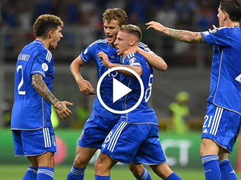 ¡Reaccionó Italia! Doblete de Frattesi en el inicio del partido