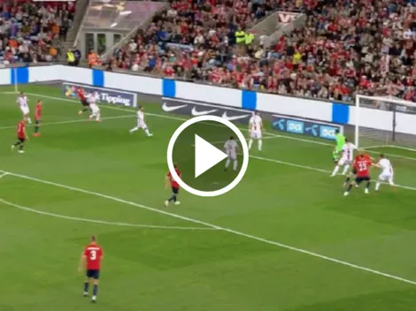 Haaland anota golazo por Noruega y se acerca a récord histórico (VIDEO)