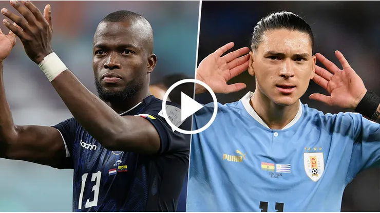Ecuador vs. Uruguay por las Eliminatorias.