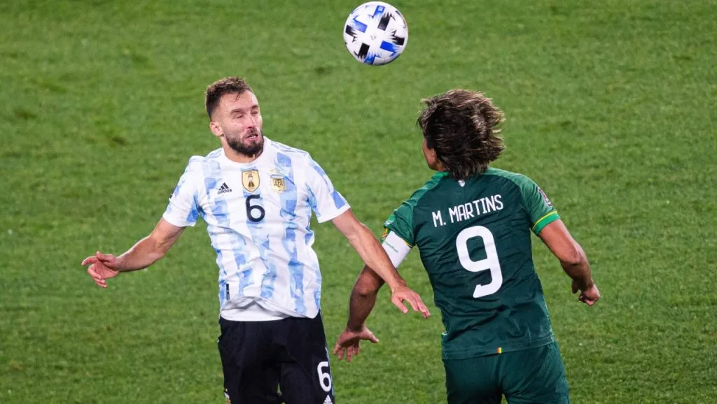 Moreno Martins, en un duelo entre Argentina y Bolivia (IMAGO / ZUMA Wire).
