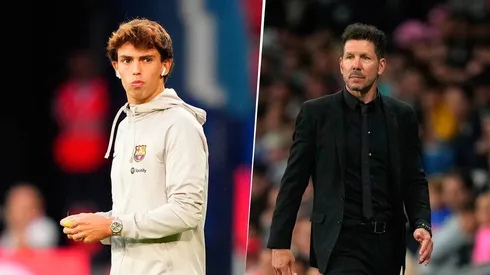 Joao Félix no suelta su paso por el Atlético de Madrid de Diego Simeone. Getty Images.