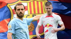 Bernardo Silva y Dani Olmo.