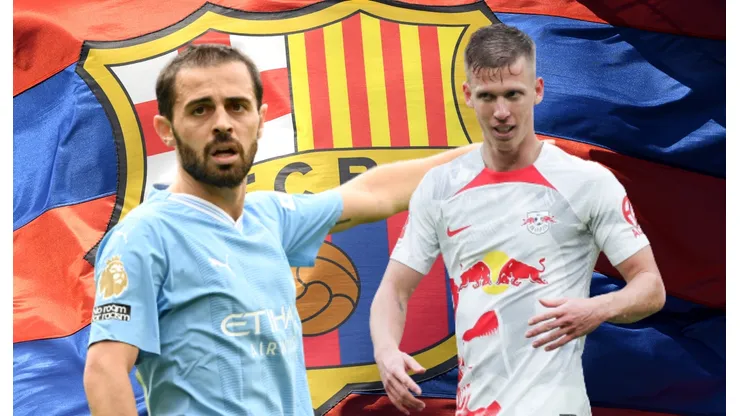 Bernardo Silva y Dani Olmo.