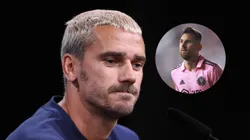 Antoine Griezmann y Lionel Messi.